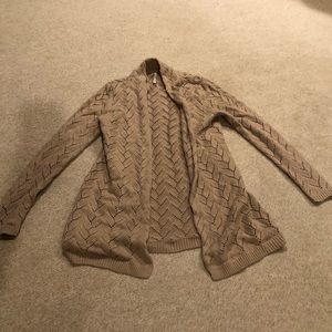 🍂 Leo Nicole Long Tan Cardigan 🍂